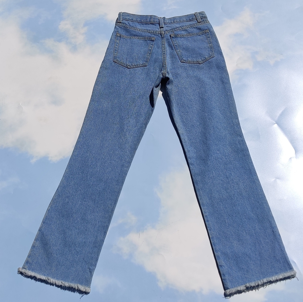 Vintage Jeans Vintage Embroidered Jeans Blue Jeans Mujer - Picture 10 of 12
